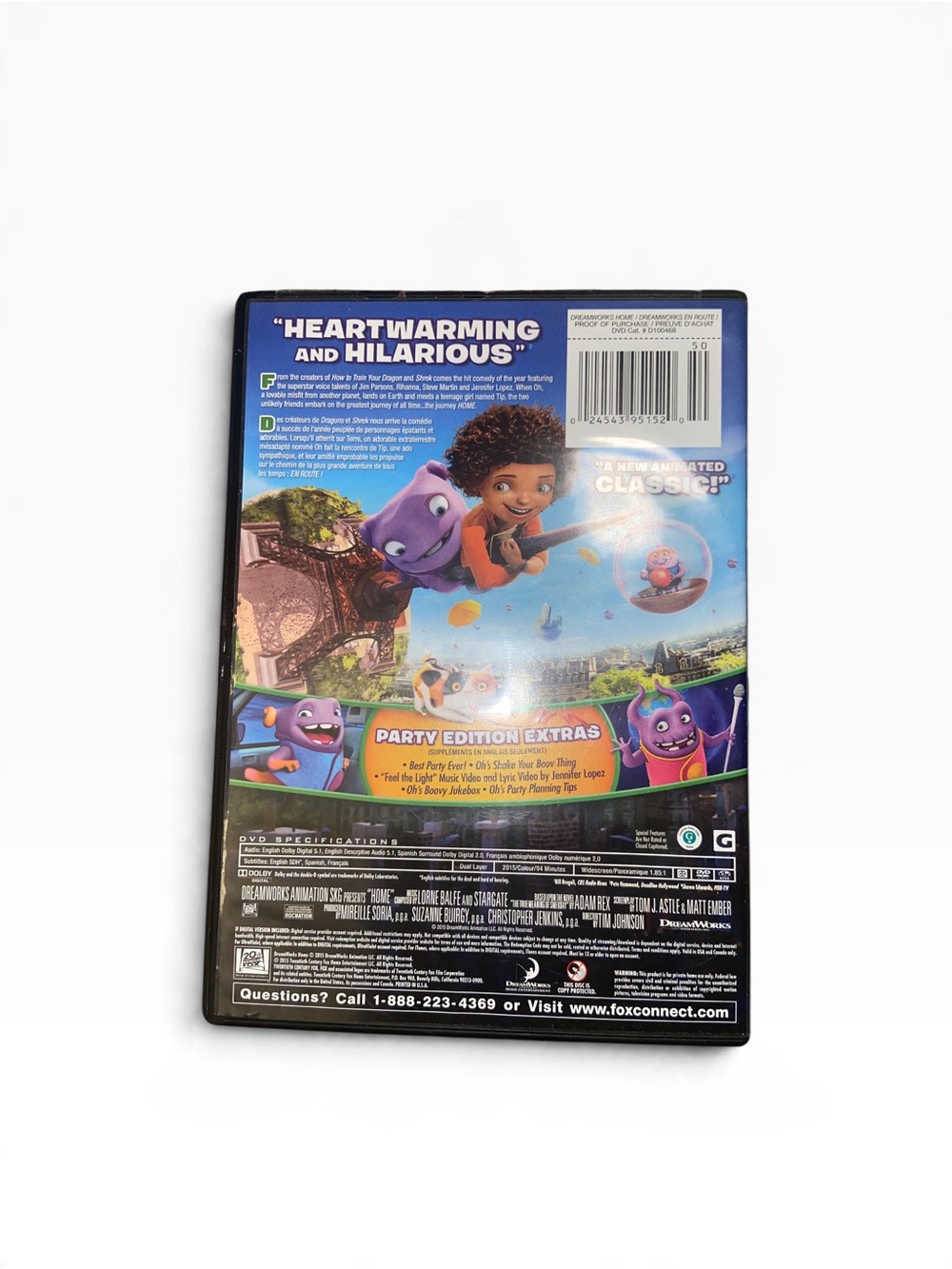 DreamWorks Home DVD - Picture 2 of 2